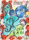 Okładka Derriere le Miroir by Marc Chagall, litografia barwna, papier, sold Apr 2021