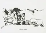 Jacek Fedorowicz, Tatry w czerwcu, 1983 r., 1983, serigrafia, papier, 22