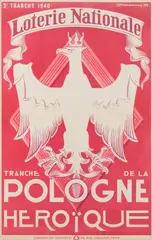 Louis Marcoussis, Tranche de la Pologne heroique, 1939 r., 1939, litografia, papier