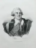 Henri Grevedon, Popiersie Stanisława Augusta Poniatowskiego, Paryż 1826 r. litografia, papier