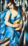 Tamara Łempicka, Femme bleue a la Guitare