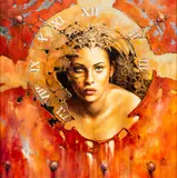 Karol Bak, Time 4, 2018, 2018, olej, płótno