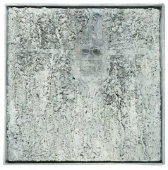 Stanisław Tomalak, Fragment 633, z cyklu "Archeologia", technika własna, płótno