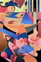 Marcin Krawczyk, Tożsamość – Marta, 2019, 2019, olej, gwasz, płótno