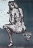 Jan Lebensztejn, Susanne, 1973 r., 1973, litografia barwna, papier