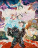 Maria Dawska, Porwanie, 1979 r., 1979, olej, płótno