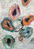 Ogród Carrary nocą, 2020 by Martyna Kliszewska, 2020, olej, płótno, sold Mar 2021