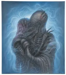 Konstantyn Płotnikow, The kiss, 2020, 2020, akryl, płótno