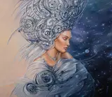 Anastazja Markovych, Alchemia gwiazd, olej, płótno
