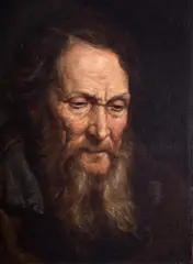 Franz Streitt, Portret mężczyzny, 1867 r., 1867, olej, tektura