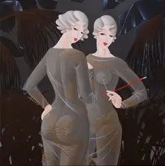 Urszula Tekieli, Hortus Botanicus VIII, 2020, 2020, olej, płótno