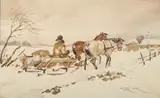 Karol Kossak, Zimowy zaprzęg