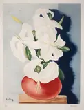 Moïse Kisling, Lilie, litografia barwna, 56