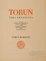 Bogusław Marschall, Toruń. Teka graficzna 1947 r.