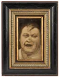 Roman Kochanowski, Portret, olej, tektura, 12