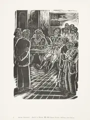 Stefan Mrozewski, Ghetto of Warsaw, teka 16 drzeworytów, papier