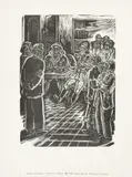 Stefan Mrozewski, Ghetto of Warsaw, teka 16 drzeworytów, papier