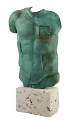 Igor Mitoraj, Perseusz, brąz, kamień