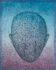 Grzegorz Klimek, Głowa VII, 2020, 2020, olej, płótno