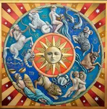Rafał Kowalski, Zodiak, olej, płótno