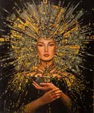 Anastazja Markovych, Infinity of Life, 2020, 2020, olej, płótno
