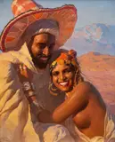 Adam Styka, Kochankowie Orientu