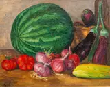 Jan Peszke, Martwa natura z arbuzem