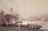Marian Mokwa, Pejzaż portowy