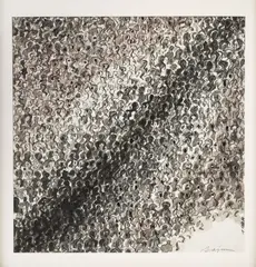 Józef Szajna, Droga do nikąd, z cyklu Mrowisko, 1988 r., 1988, akryl, kreda, papier