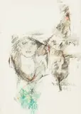 Teresa Rudowicz, Bez tytułu, 1979 r., 1979, kredka, papier