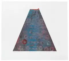 Henryk Opałka, Wulkaniczne kwiaty, litografia, papier