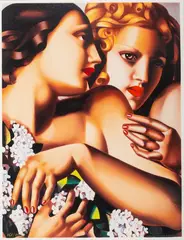 Tamara Łempicka, Printemps, serigrafia barwna, papier
