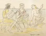 Wlastimil Hofman, Trzy gracje, 1945 r.