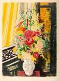 Moïse Kisling, Kwiaty w białym wazonie