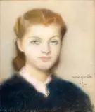 Alfons Karpiński, Portret kobiety, 1940 r.