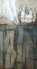 Maria Michałowska, Kompozycja, olej, płótno, 99