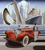 Tomasz Kostecki, Kobieta i czerwony Mercedes, 2020