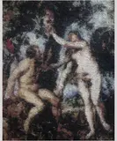 Bartosz Czarnecki, Rubens - Adam i Ewa, 2020, 2020, olej, płótno