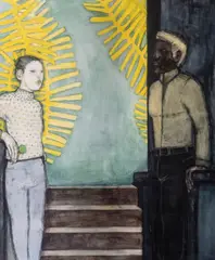 Viola Głowacka, Palm Lolipop, 2012, 2012, tempera, płótno