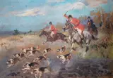 Wojciech Kossak, Polowanie par force