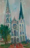 Jakub Zucker, Katedra Notre-Dame de Chartres w Paryżu