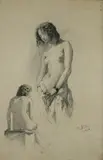 Pio Joris, Studium kobiety, 1870