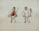 Zofia Stryjeńska, Stary muzykant z Zakopanego