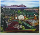 Moïse Kisling, Pejzaż z Saint-Tropez