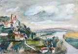 Henryk Hayden, Pejzaż z rzeką, l. 30.