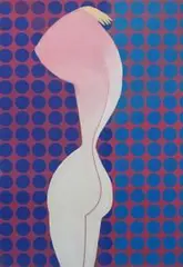 Tadeusz Gronowski, Venus dwubarwna, lata 70. XX w., tempera, brystol