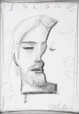 Rafał Olbiński, Salome, ołówek, papier