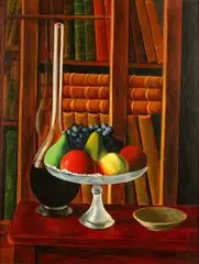 Patera z owocami by Moïse Kisling, olej, płótno, sold May 2020