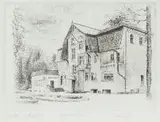 Cezary Paszkowski, Hotel Anders, akwaforta, papier, 13