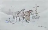 Karol Kossak, Kawalerzysta